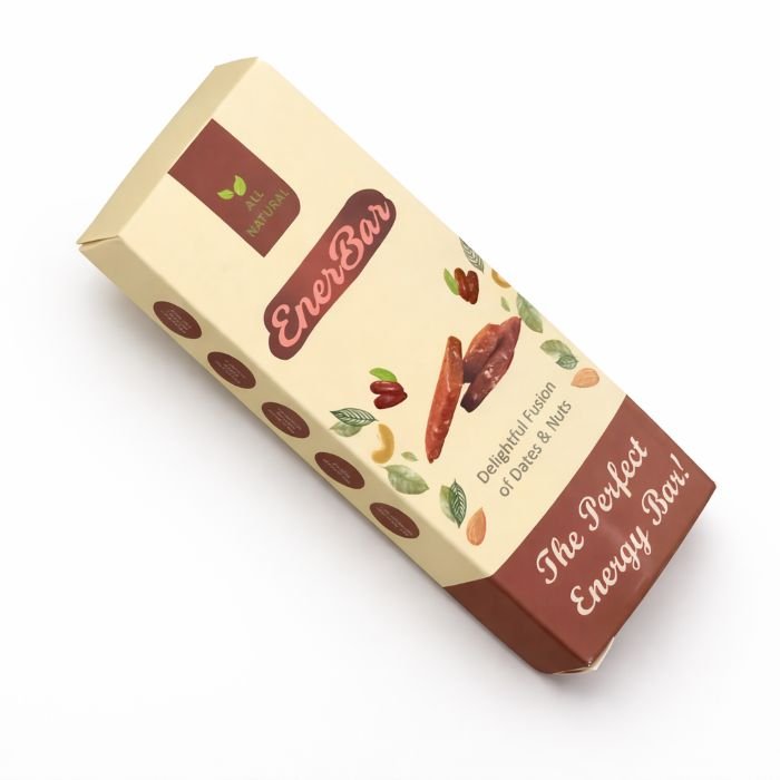 Energy Bar, Nutrition Bar, Dry Fruit Bar, Nuts Bar, Date Bar, Enerbar - Image 2
